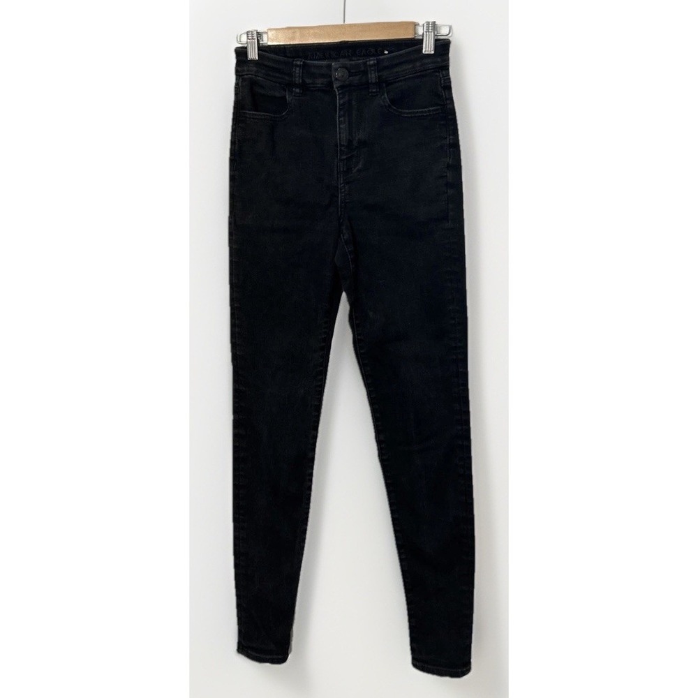 Women's American Eagle Next Level Stretch Curvy Hi Rise Jegging Jeans Sz 2
